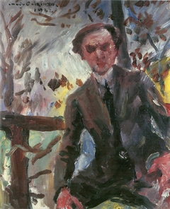 Porträt des Malers Leo Michelson by Lovis Corinth