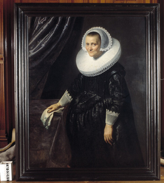 Portret van Anna Heldewier by Paulus Moreelse