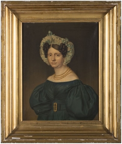 Portret van Dirkje Bienema by Willem Bartel van der Kooi