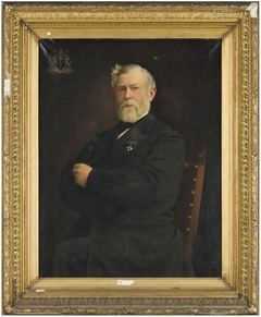 Portret van Douwe Jan Vincent van Sytzama by Hendrik Antoon Pothast