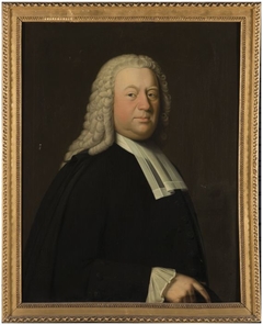 Portret van een theoloog of jurist by Bernard Accama