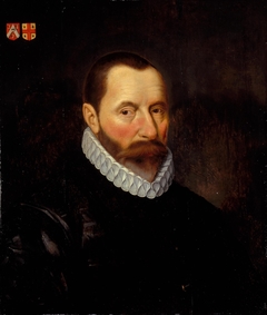 Portret van Jehan Mamuchet (?-?) by Daniël van den Queborn