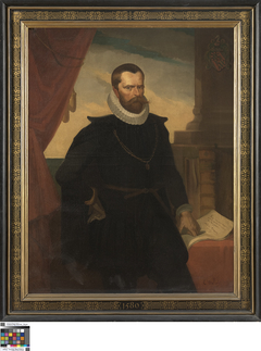 Portret van Nicolas Despars, burgemeester van Brugge by Eduard Wallays