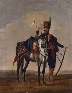 Private, Regiment of Hussars 'Karoly' by David Morier