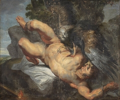 Prometheus bound, with Eagle by Peter Paul Rubens