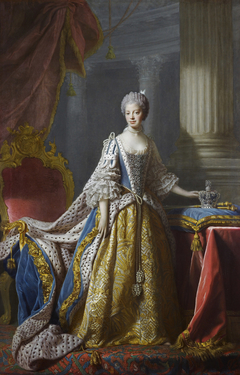 Queen Charlotte (1744-1818) by Allan Ramsay