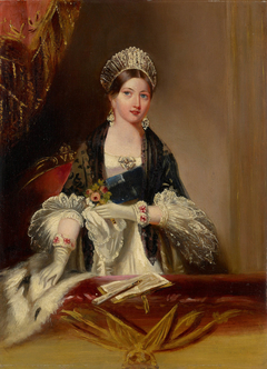 Queen Victoria at the Drury Lane Theatre, November 1837 by Edmund Thomas Parris