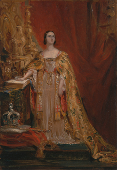 Queen Victoria Taking the Coronation Oath, June 28, 1838 by George Hayter