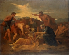 Queen Zenobia Found on the Banks of the Arax by Nicolas Poussin