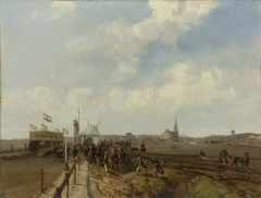 Racetrack at Scheveningen, opened 3 August 1846 by Charles Rochussen