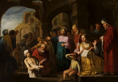 Raising of Lazarus by Claes Corneliszoon Moeyaert