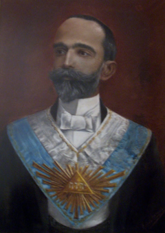 Retrato de Bernardino Machado by António Carneiro