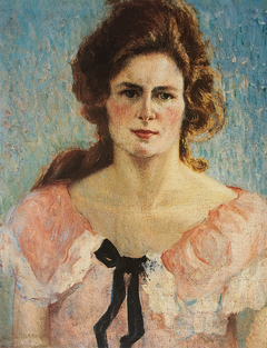 Retrato de Yvonne by Eliseu Visconti