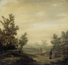 Road in the Dunes by Unknown Artist