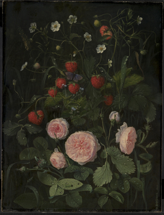 Roses and Strawberries by OD Ottesen