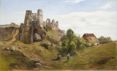 Ruins of Odrzykoń by Henryk Grabiński