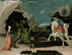 Saint George and the Dragon by Paolo Uccello