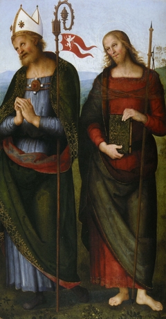 Saint Herculanus and Saint James the Great by Pietro Perugino