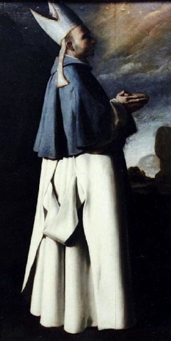 Saint Hugh, Bishop of Grenoble by Francisco de Zurbarán