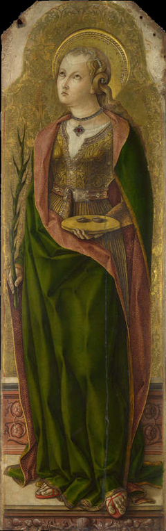 Saint Lucy by Carlo Crivelli