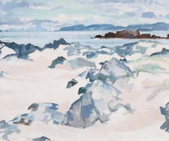 Samuel John Peploe - Iona, Grey Day - ABDAG010708 by Samuel Peploe