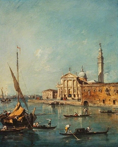 San Giorgio Maggiore, Venice by Francesco Guardi