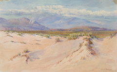 Sand Dunes, Harlech, North Wales by George Elbert Burr