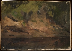 Sandy bank. Study from Podolia by Jan Ciągliński