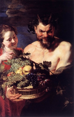 Satyr and Girl by Peter Paul Rubens