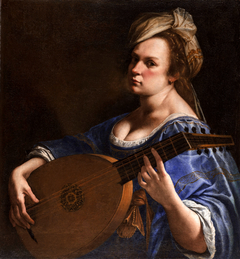 Self-portrait by Artemisia Gentileschi