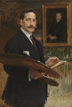 Self-portrait by Enrique Simonet