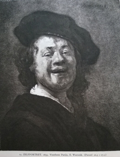 Self-portrait or Bust of a Laughing Man by Rembrandt