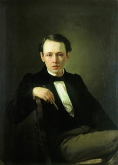 self portrait by Vasily Perov