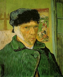 Self-Portrait With Bandaged Ear by Vincent van Gogh