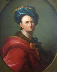 Self Portrait with Beret by Johann Kaspar Heilmann