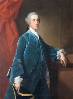 Sir Thomas Dyke Acland, 3rd/7th Baronet Acland of Columb-John MP (1722-1785) by Thomas Hudson