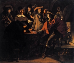 Smokers in an Interior by Le Nain Brothers