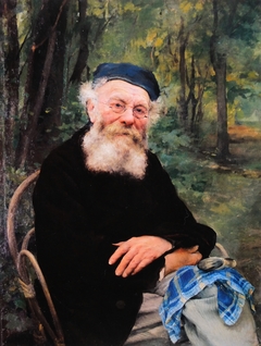 son grand-père by Jules Bastien-Lepage