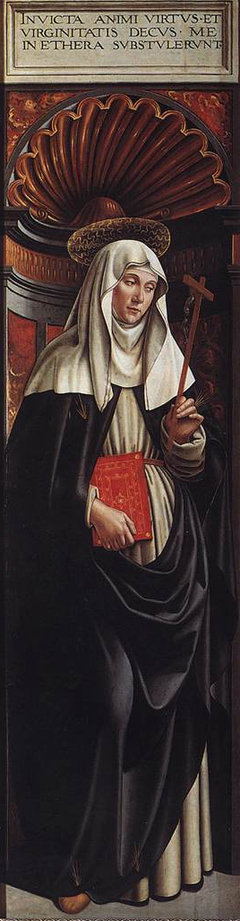 St Catherine of Siena by Domenico Ghirlandaio