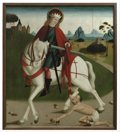 St. Martin and the Beggar by Anonymous