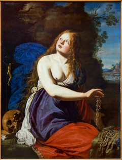 St. Mary Magdalene giving up the riches of this world by Abraham Janssens I