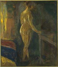 Standing Nude by Edvard Munch