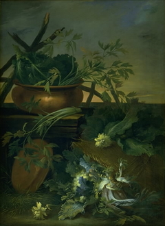 Still Life. Vegetables by Jean Baptiste Gayot Dubuisson