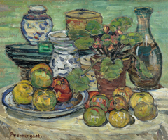 Still Life with Apples by Maurice Prendergast