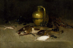 Still Life with Fish by Emil Carlsen