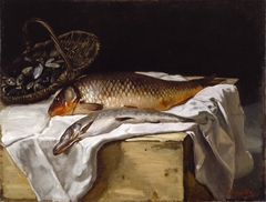 Still Life with Fish by Frédéric Bazille