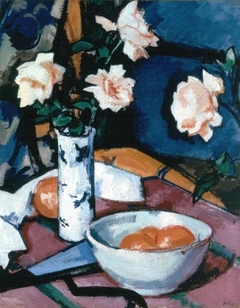 Still Life With Roses by Samuel Peploe