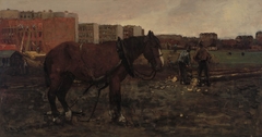 Suburb of Amsterdam by George Hendrik Breitner