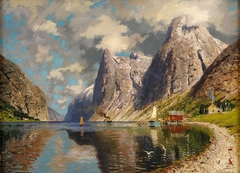 Summer in Fjord by Adelsteen Normann