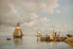 Summerday in the Øresund by Carl Bille